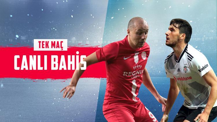 Beşiktaş, derbi zaferi sonrası Antalya'da da 3 puan peşinde! iddaa'da öne çıkan...