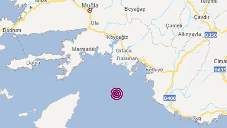 Akdeniz'de 3.7 büyüklüğünde deprem