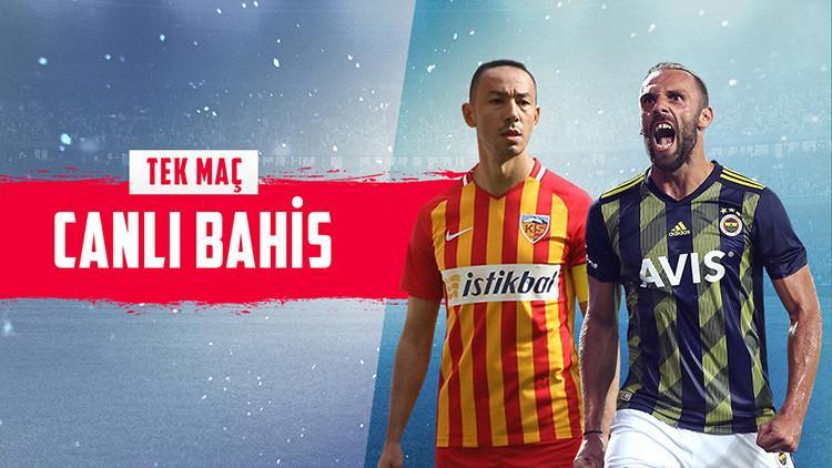 Fenerbahçe, Kayseri deplasmanında! iddaa'da yüksek oranlı tercih...