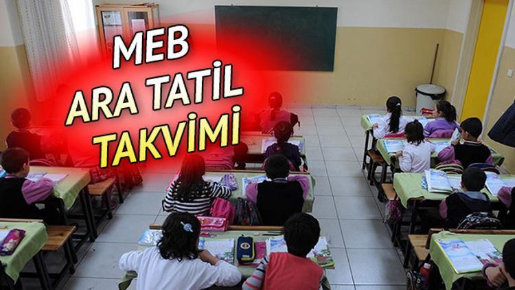 Ara tatil ne zaman? Kasım tatili ne zaman başlayacak?