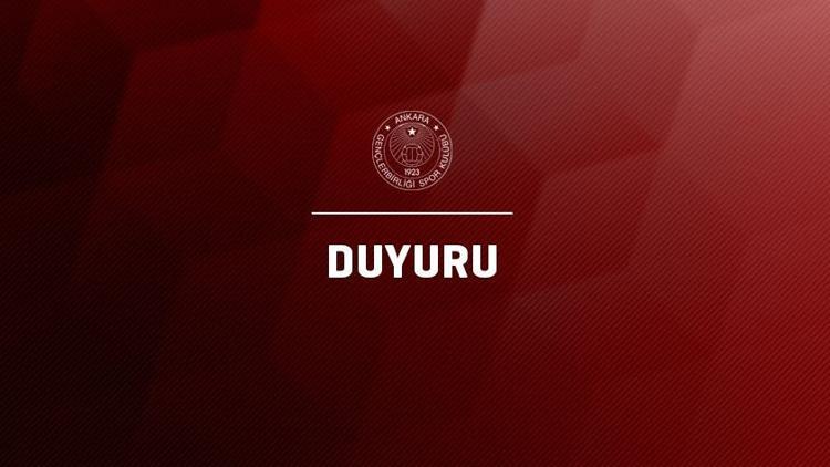 Gençlerbirliği’nde başkan Murat Cavcav’dan taraftara çağrı