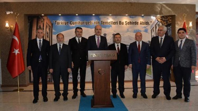 Kurtulmuş: Trump ile görüşmede Türkiye'nin hakkı sonuna kadar korunacak