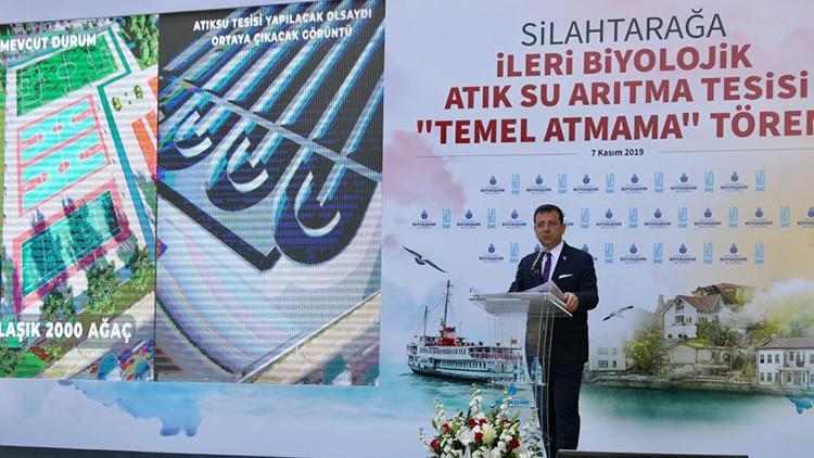İBB Başkanı İmamoğlu, "Temel atmama" töreninde konuştu