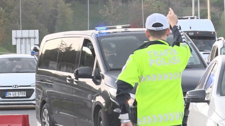 İstanbul'da çakar denetimi