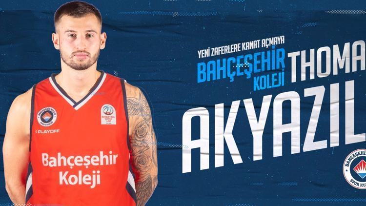 Bahçeşehir Koleji, Thomas Akyazılı'yı transfer etti