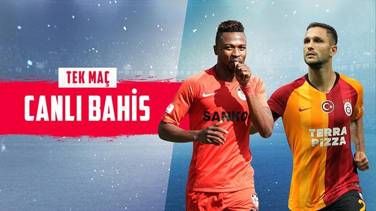 Galatasaray, Gaziantep deplasmanında! Bu maça bahis yapanların yüzde 49'u...