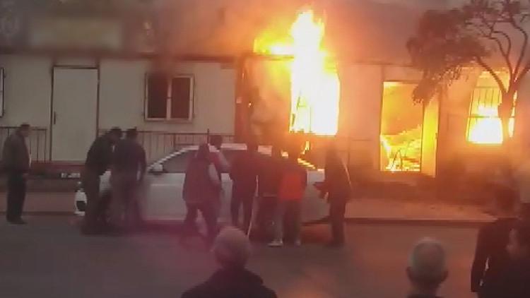 Bağcılar'da panik anları