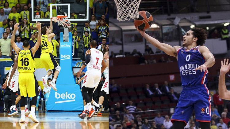 Euroleague'de bu hafta firemiz yok! F.Bahçe Beko ve Anadolu Efes kazandı...