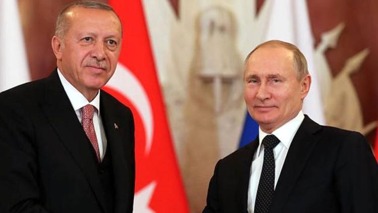 Cumhurbaşkanı Erdoğan, Putin'le görüştü