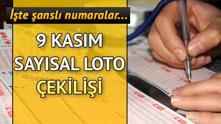Sayısal Loto devretti, ikramiye 3 milyon TL'yi buldu! 9 Kasım MPİ Sayısal Loto çekiliş sonuçları sorgulama