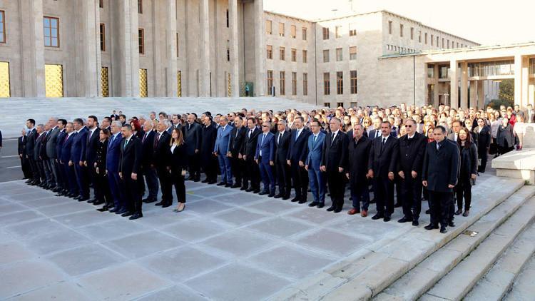 Atatürk, TBMM'de törenle anıldı