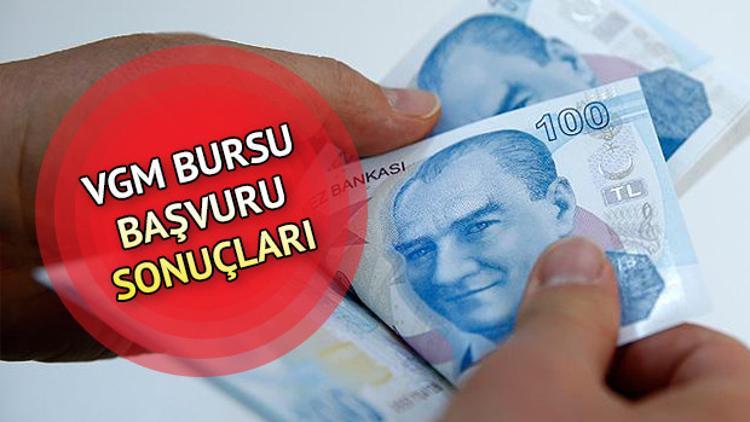 VGM burs başvuru sonuçları ne zaman açıklanacak? VGM'den açıklama