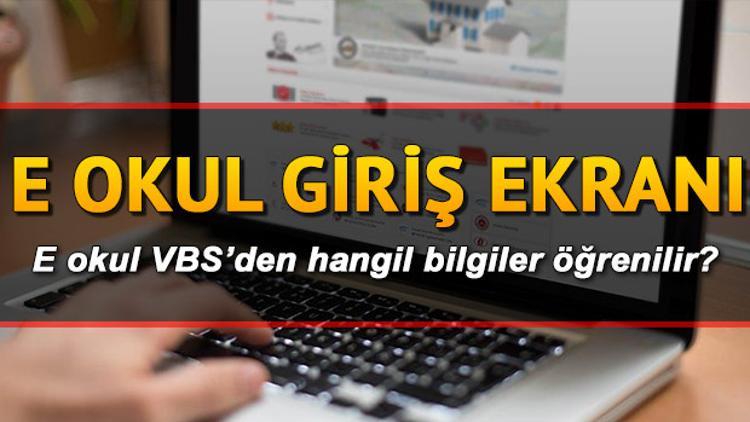 E okul sistemine nasıl giriş yapılır? MEB'in e okul VBS ekranından neler öğrenilir?