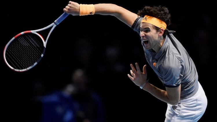 Dominic Thiem, Federer'in ardından Djokovic'i de devirdi