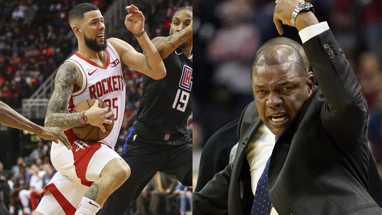 Babaya bu yapılır mı! Austin Rivers, babası Doc Rivers için teknik faul istedi...