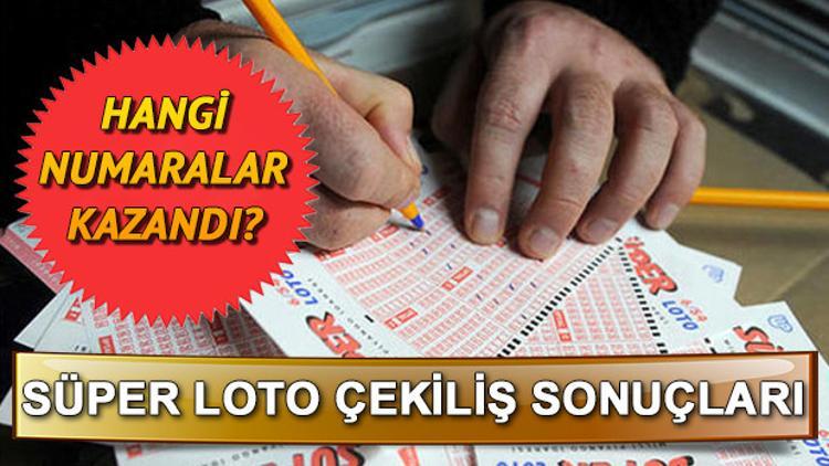 Süper Loto 14 Kasım çekiliş sonuçları MPİ tarafından açıklandı! Milli Piyango Süper Loto sorgulama