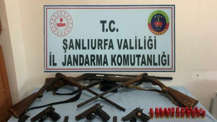 Viranşehir'de silah kaçakçılığına 4 tutuklama