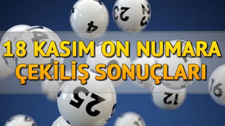 On Numara'da büyük ikramiye 1 kişiye çıktı! 18 Kasım MPİ On Numara çekiliş sonuçları ve sorgulama ekranı