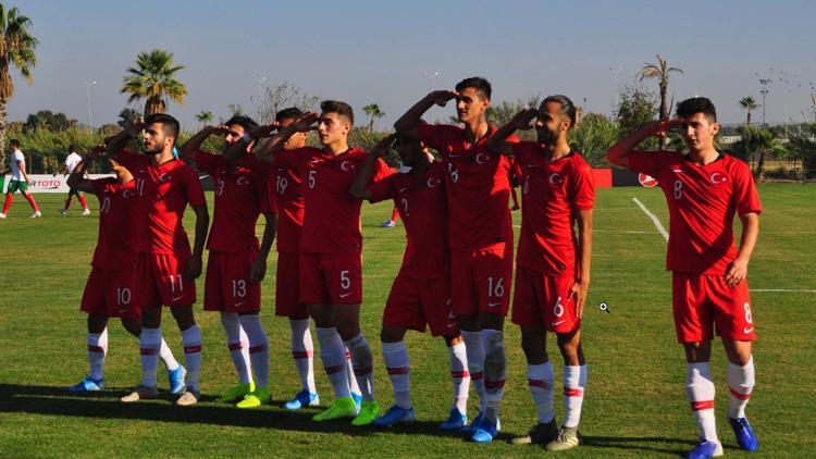 Bulgaristan'ı 2-1 yenen 19 Yaş Altı Milli Takımı, Elit Tur’a yükseldi