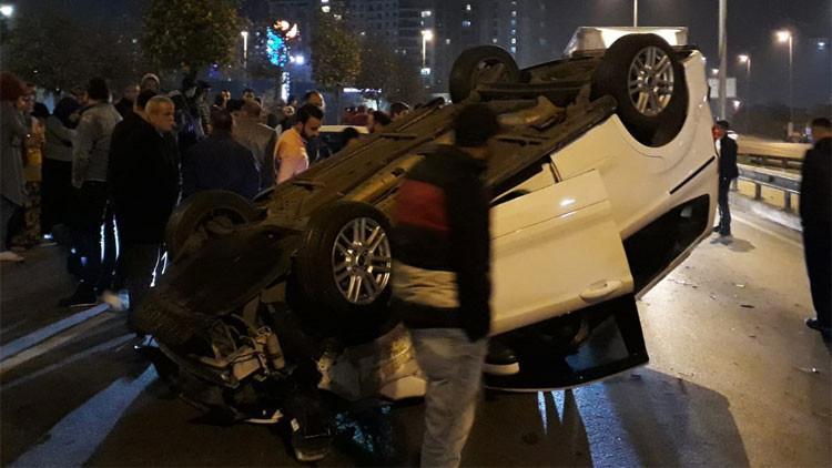 Yarış sırasında makas atıyordu... Başkasının da canını yaktı