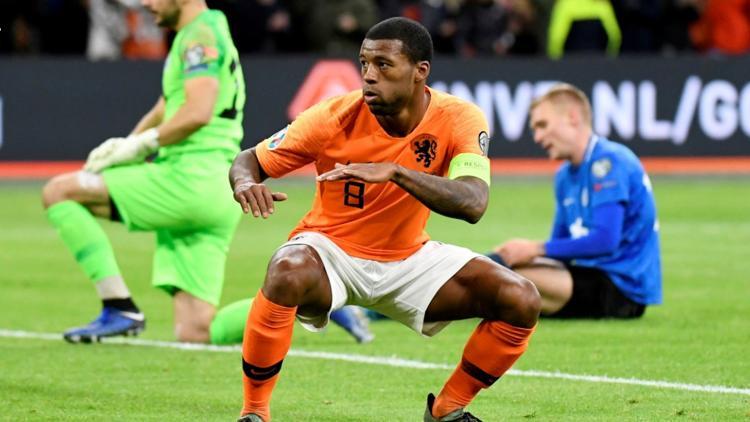 Wijnaldum coştu, Hollanda galibiyetle bitirdi