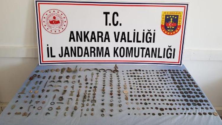 Ankara'da tarihi eser operasyonu: 1 gözaltı