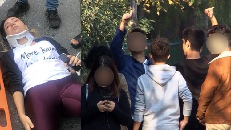 15 yaşındaki genç, üniversiteliye çarptı! Sonra yaptıkları 'pes' dedirtti