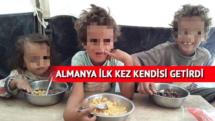 DEAŞ’lı kadınla üç çocuğu...
