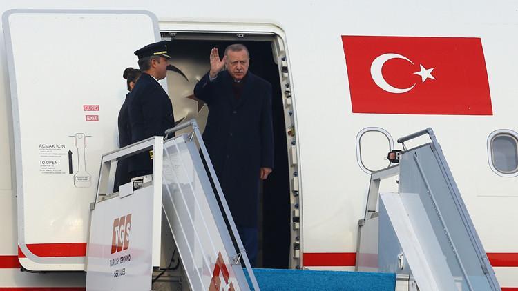 Cumhurbaşkanı Erdoğan Katar'a gitti