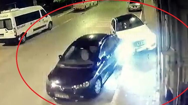 Avcılar'daki kaza kamerada