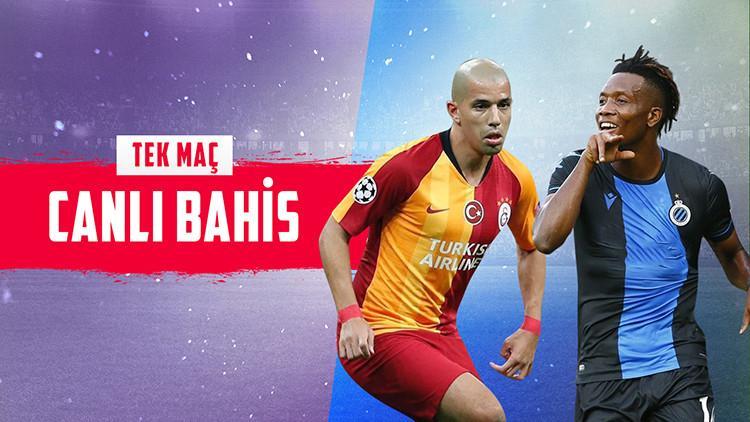 Galatasaray'ın konuğu Club Brugge! Takımda 13 eksik, iddaa'da galibiyetlerine...
