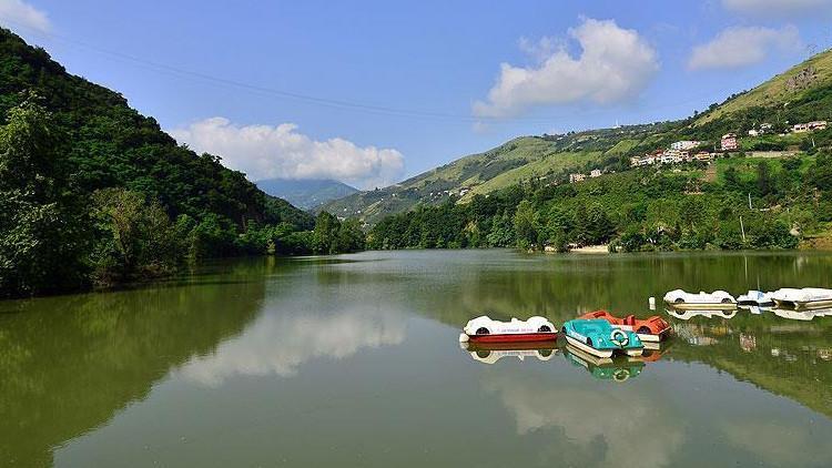 Trabzon'daki Sera Gölü'nün temizliği tamamlandı