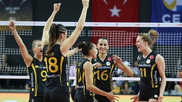 VakıfBank, CEV Şampiyonlar Ligi'nde yarın Nova KBM Branik'e konuk olacak