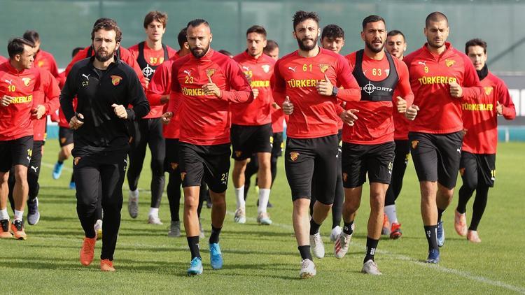 Göztepe, Fenerbahçe maçının hazırlıklarına başladı