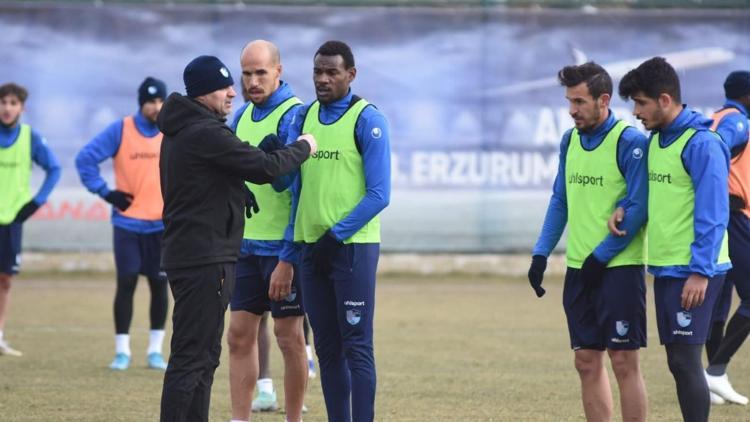 BB Erzurumspor’da Osmanlıspor maçı hazırlıkları sürüyor
