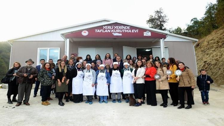 Perşembe'de kadınlar için taflan tesisi kuruldu