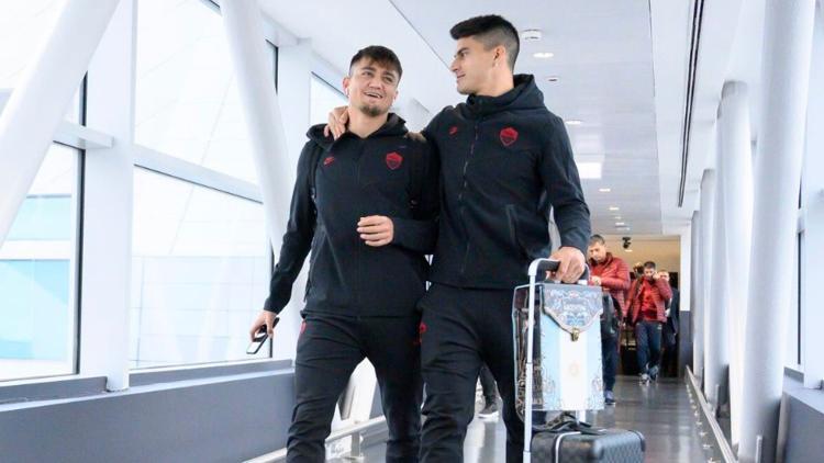 Başakşehir'in rakibi Roma, İstanbul'a geldi