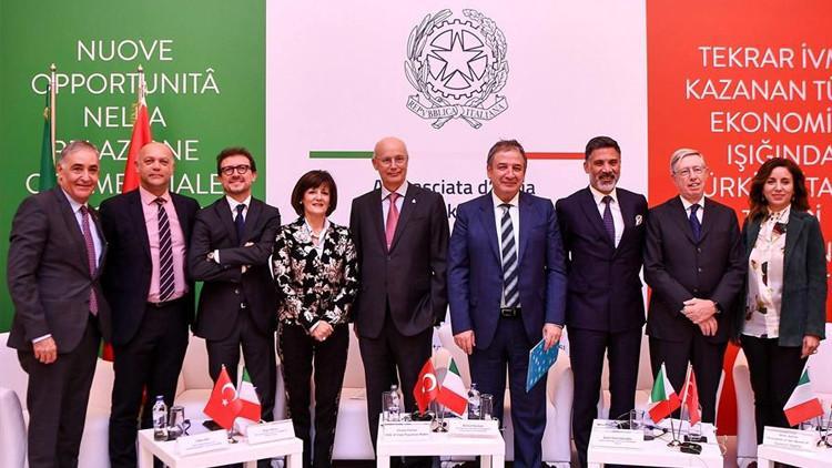 Türk ve İtalyan iş insanları, ticari ilişkilerdeki yeni fırsatları değerlendirdi