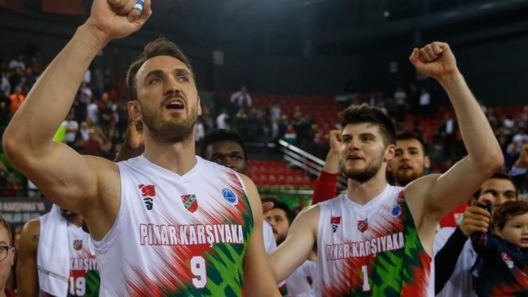 Pınar Karşıyaka'da sıra çeyrek finalde