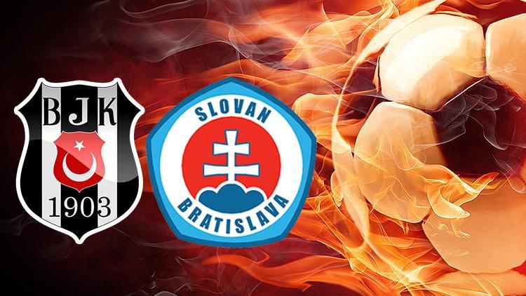 Beşiktaş Slovan Bratislava bu akşam saat kaçta hangi kanalda? Tarihte ikinci kez!