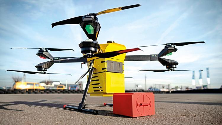 Acil kan ihtiyacına Drone’lu çözüm