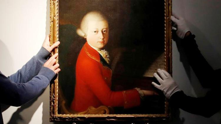 Mozart'ın çocukluk portesi 4 Milyon Euro'ya satıldı