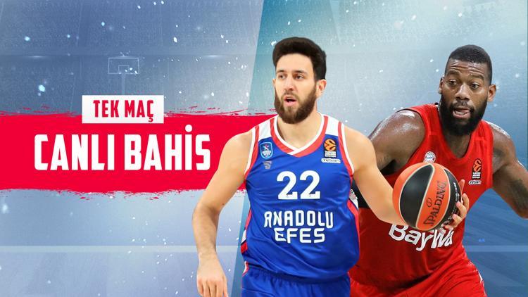 Anadolu Efes liderlik için parkede! TEK MAÇ'ta öne çıkan iddaa tercihi...