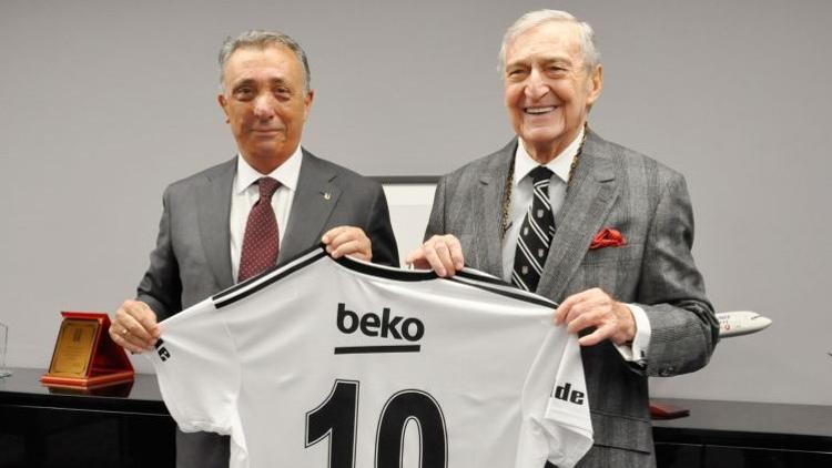 Rahmi Koç, Beşiktaş Başkanı Ahmet Nur Çebi'yi ziyaret etti!