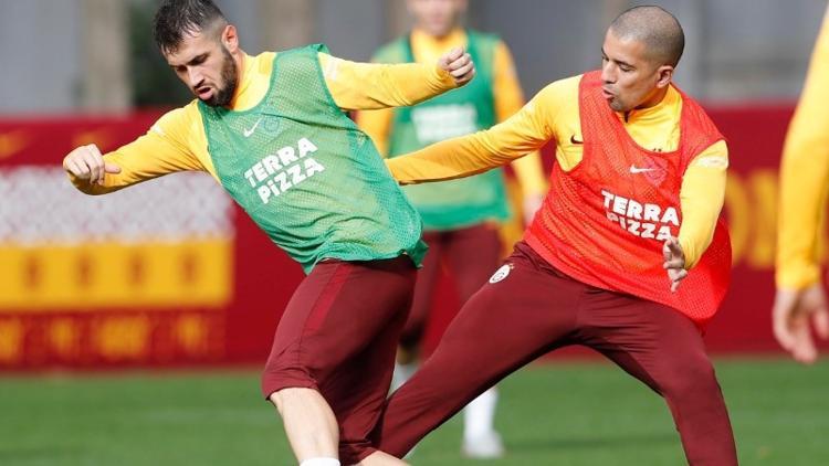 Galatasaray'da Trabzonspor mesaisi sürüyor