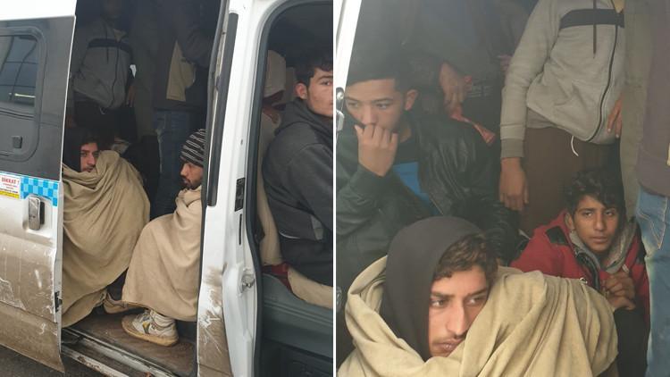 Ankara'da 37 kaçak göçmen yakalandı
