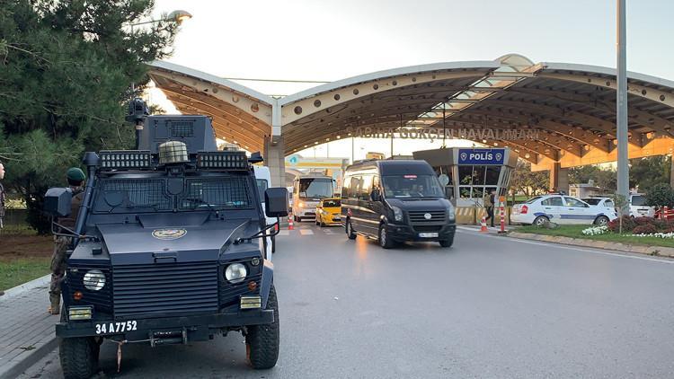 Sabiha Gökçen Havalimanı'nda hareketli anlar