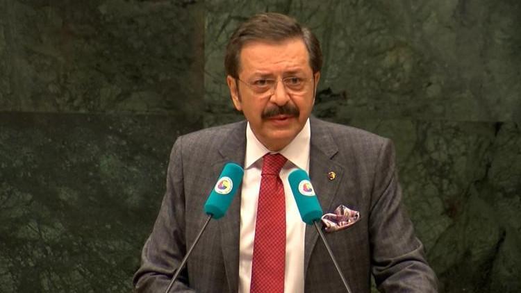 TOBB Başkanı Hisarcıklıoğlu: Ekonomide büyüme sürecinin başladığına dair ilk somut işaret geldi