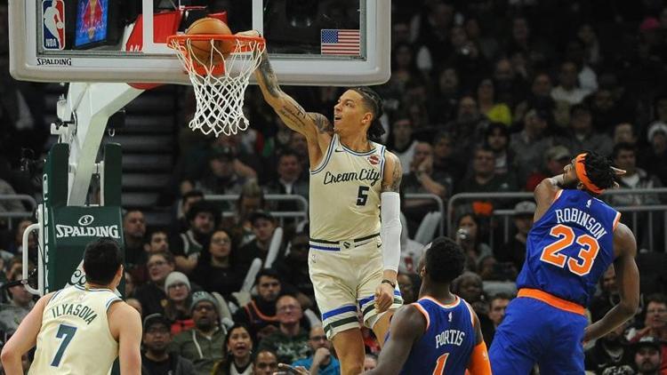 NBA'de gecenin sonuçları | Milwaukee Bucks'ın galibiyet serisi 12 maça çıktı!