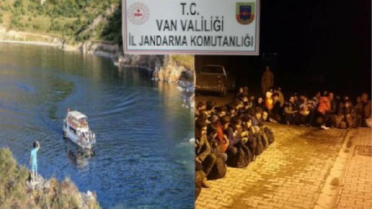 Van'da 41 kaçak göçmen yakalandı, 14 organizatör gözaltına alındı